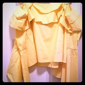 Penelope Tie Bell Sleeve Off The Shoulder Top